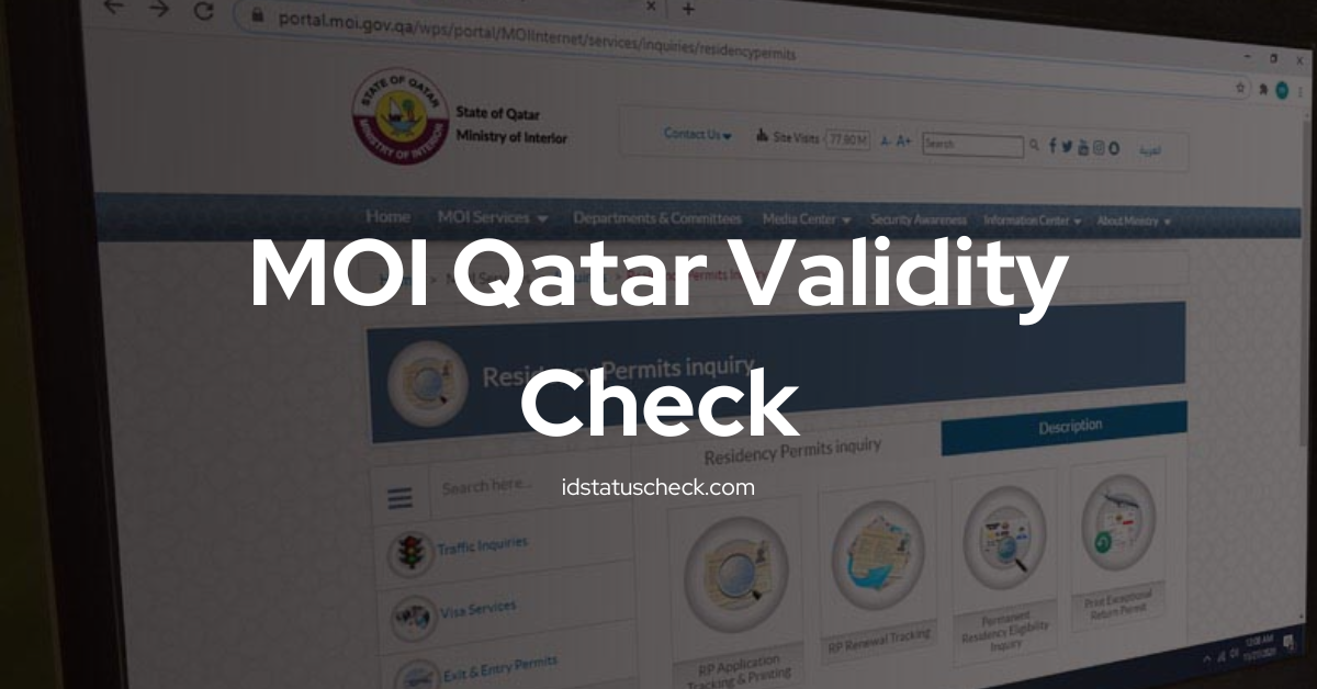 MOI Qatar Validity Check