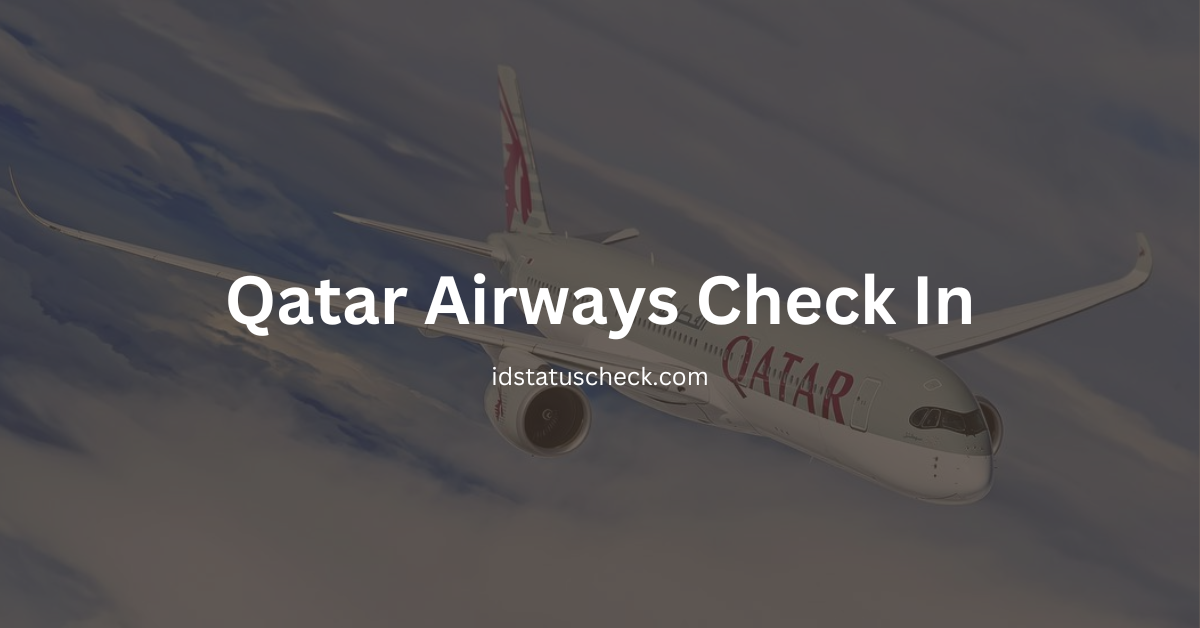 Qatar Airways Check In